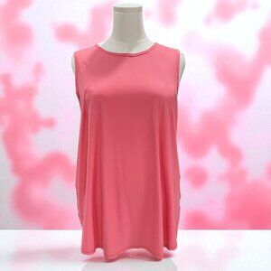 Lululemon Pink Tunic Tank Top SZ‎ 14 NWOT Athleisure Yoga Workout Running Lounge